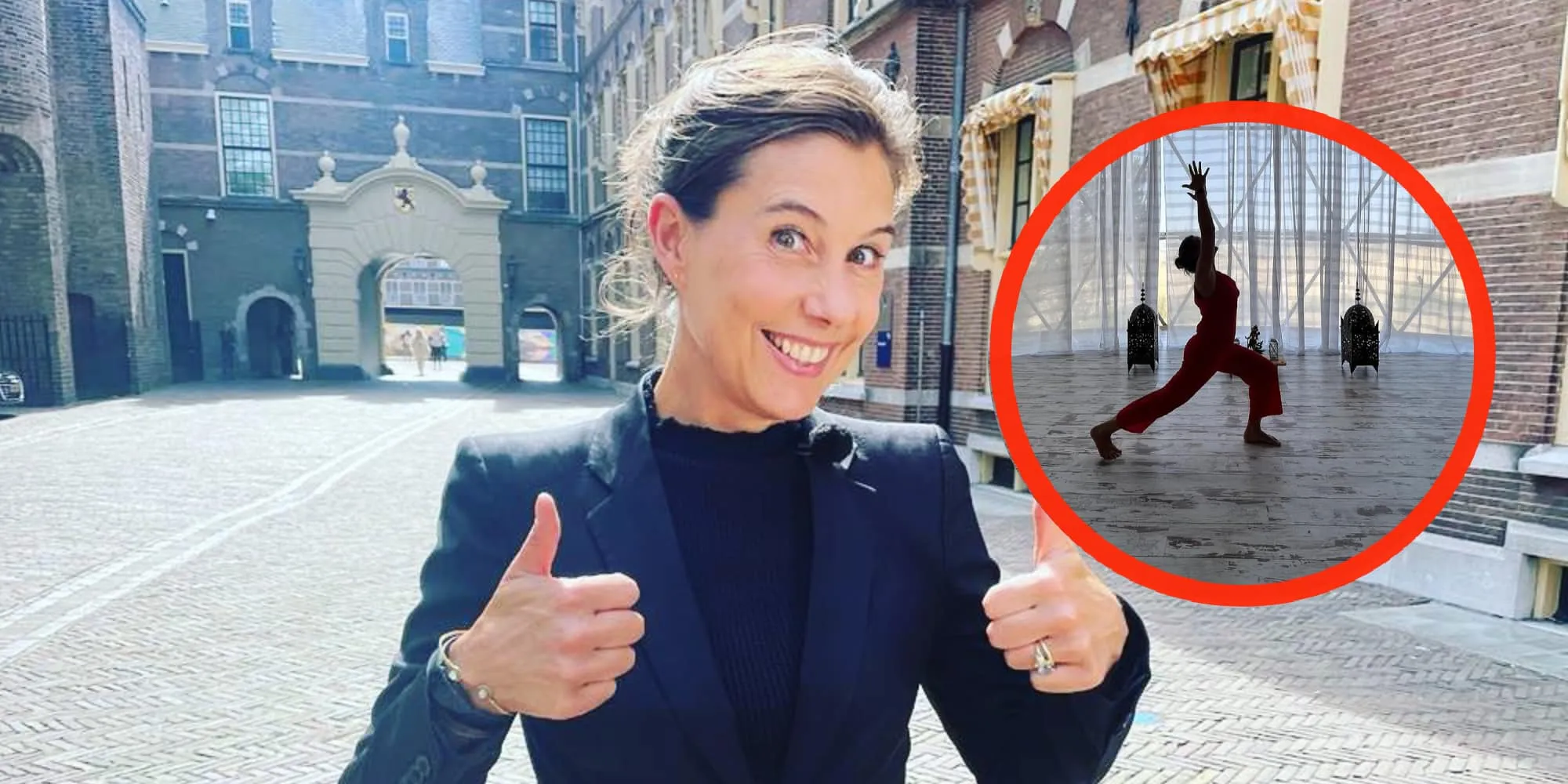 wow politiek verslaggeefster floor bremer gooit haar benen wijd op nooit eerder vertoonde fotos
