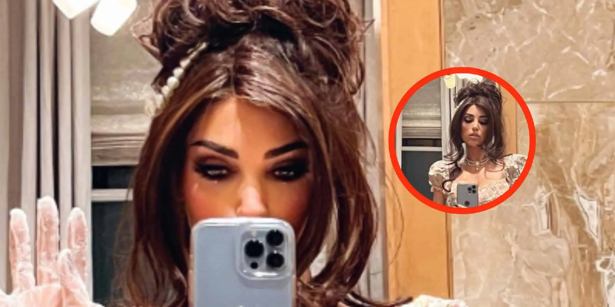 yolanthe cabau laat heel los angeles genieten in zeer kort jurkje