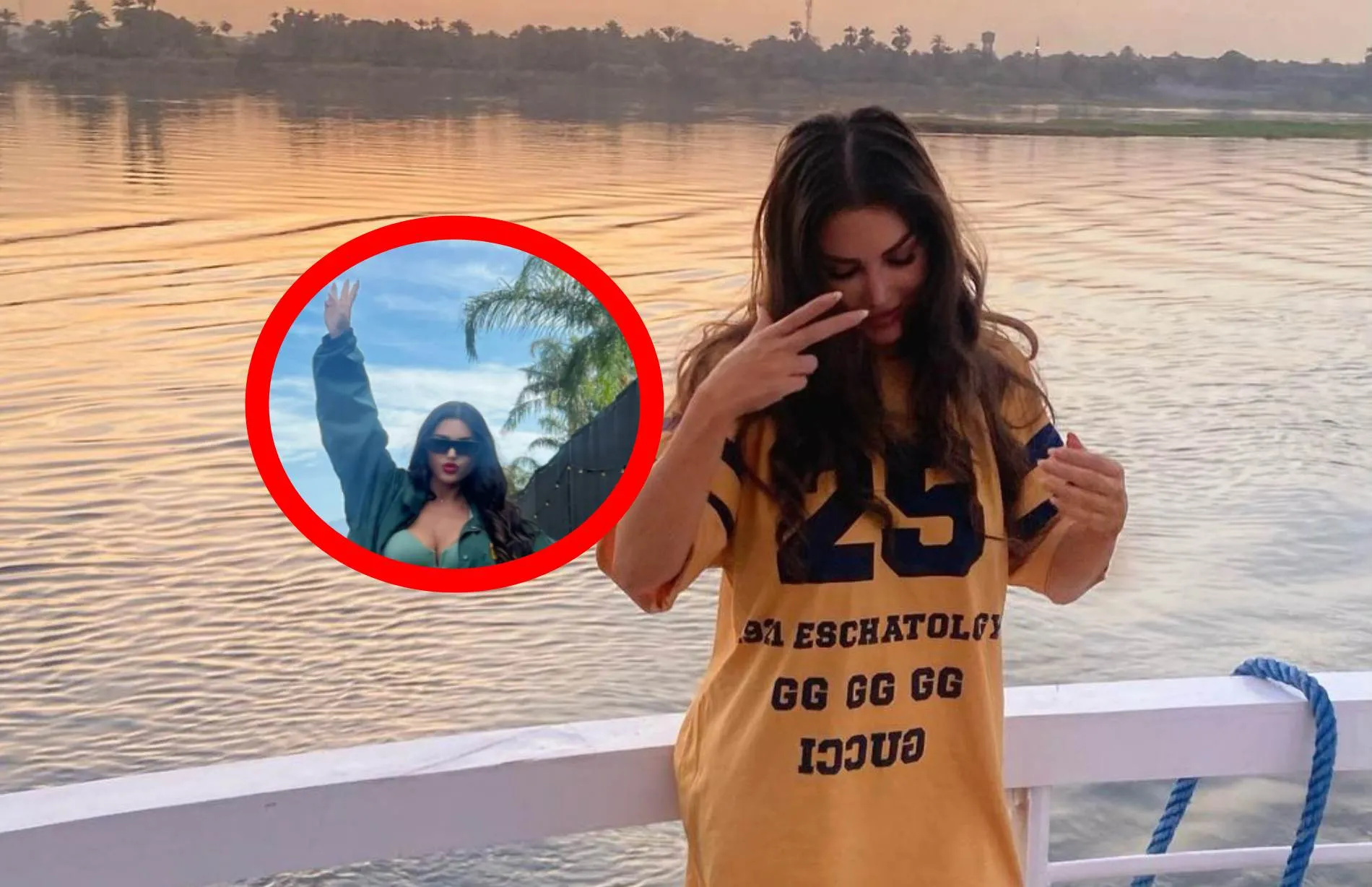 yolanthe cabau poseert voor coachella in prachtig outfitje 1