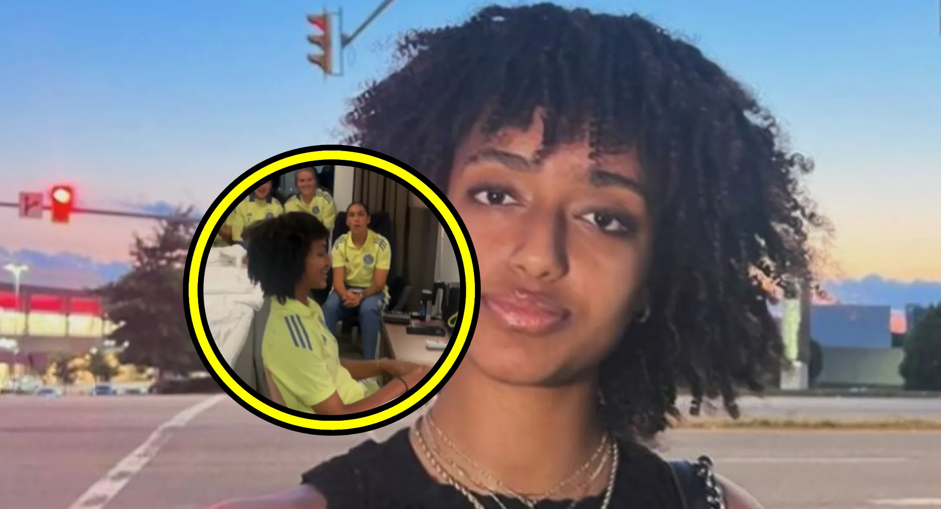 ajax speelster lily yohannes 17 krijgt koude douche direct na webcamsessie met duizenden kijkers video