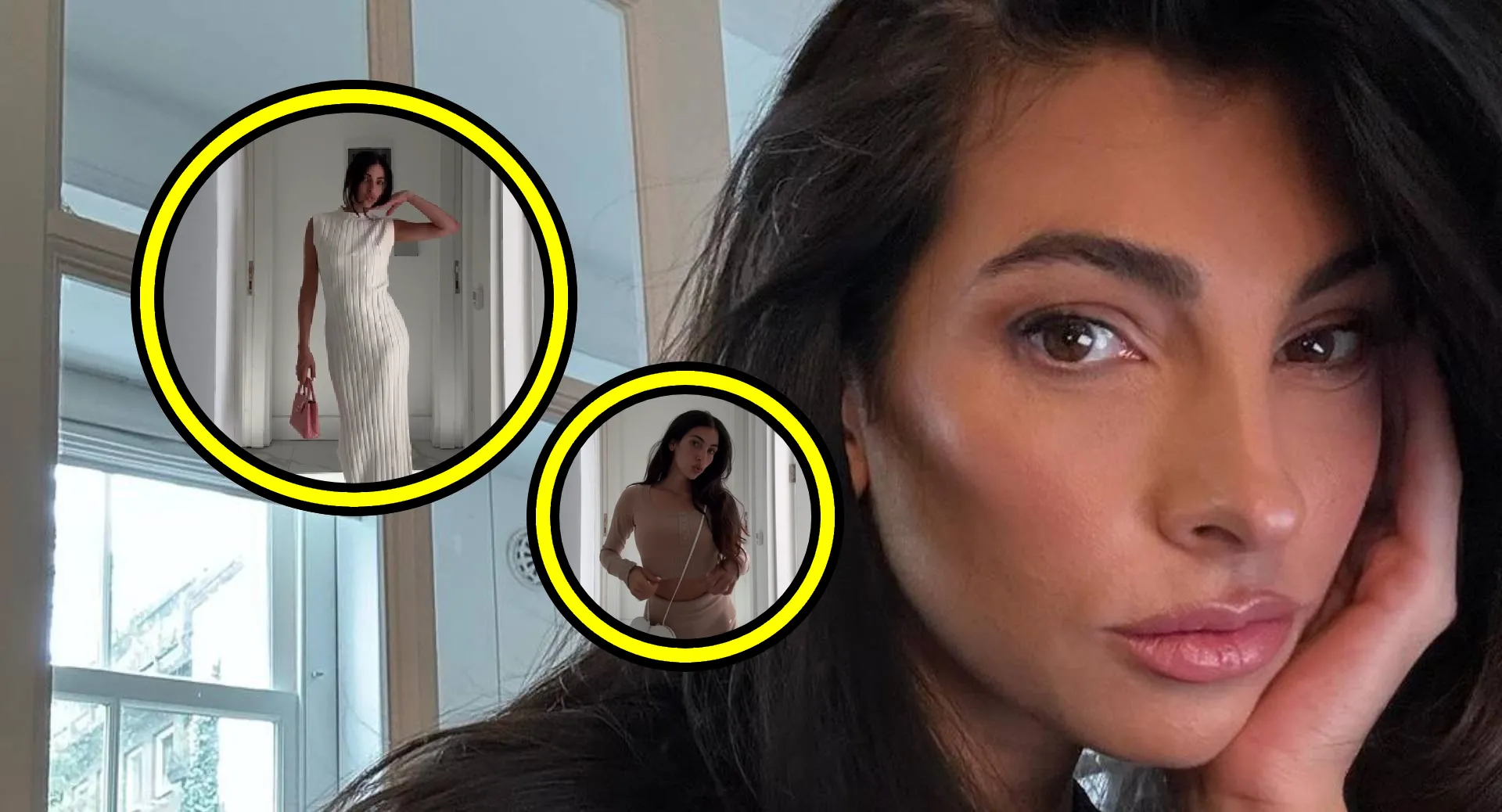 anna nooshin laat niks aan de verbeelding over tijdens modeshowtje in flinterdunne topjes video
