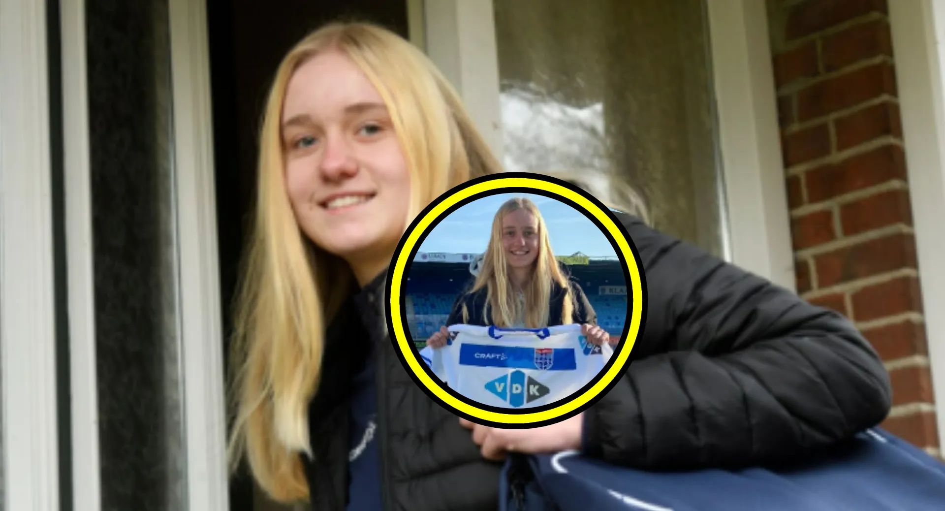 bo van egmond breekt alle records blonde voetbalster niet alleen goed met haar voeten