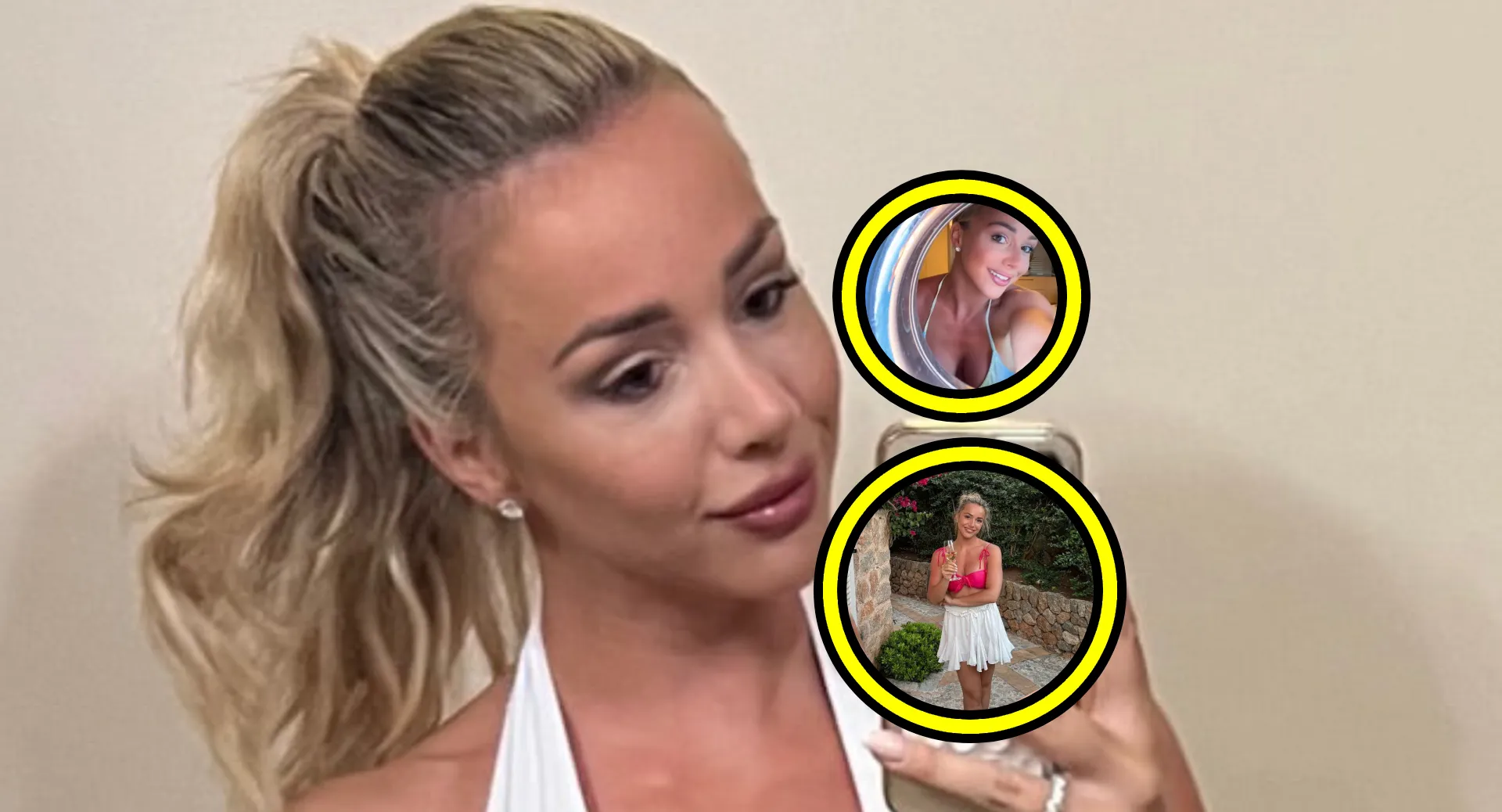 emma heesters heeft het overduidelijk bloedheet tijdens zonnige vakantie