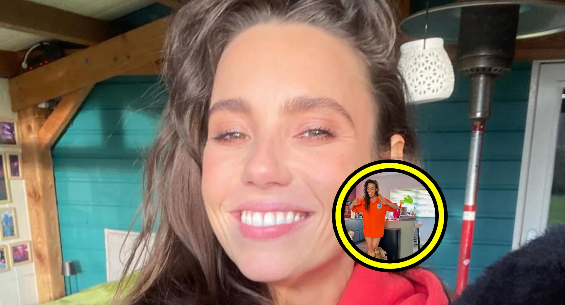 gwen van poorten moet twee hitsige jongens van zich afhouden dankzij uitdagende outfit fotos