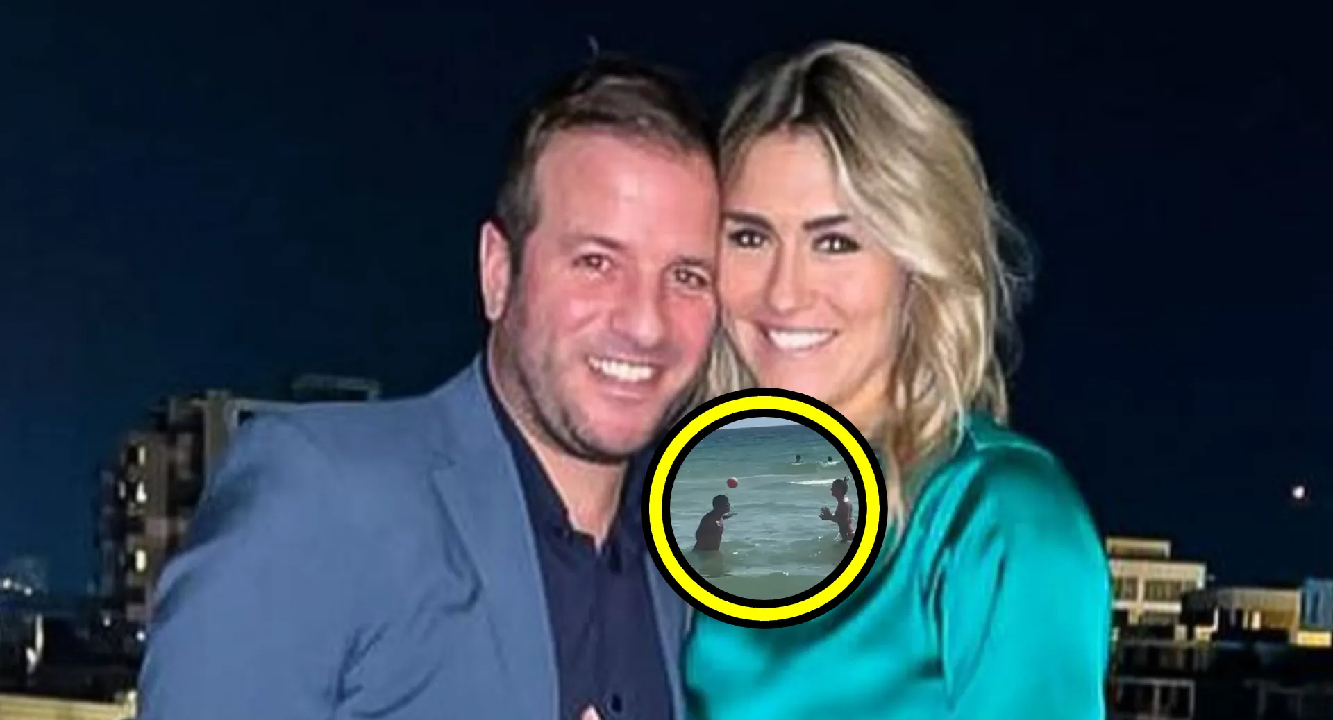 in badkleding gehulde estavana polman speelt nat spelletje met rafael van der vaart video