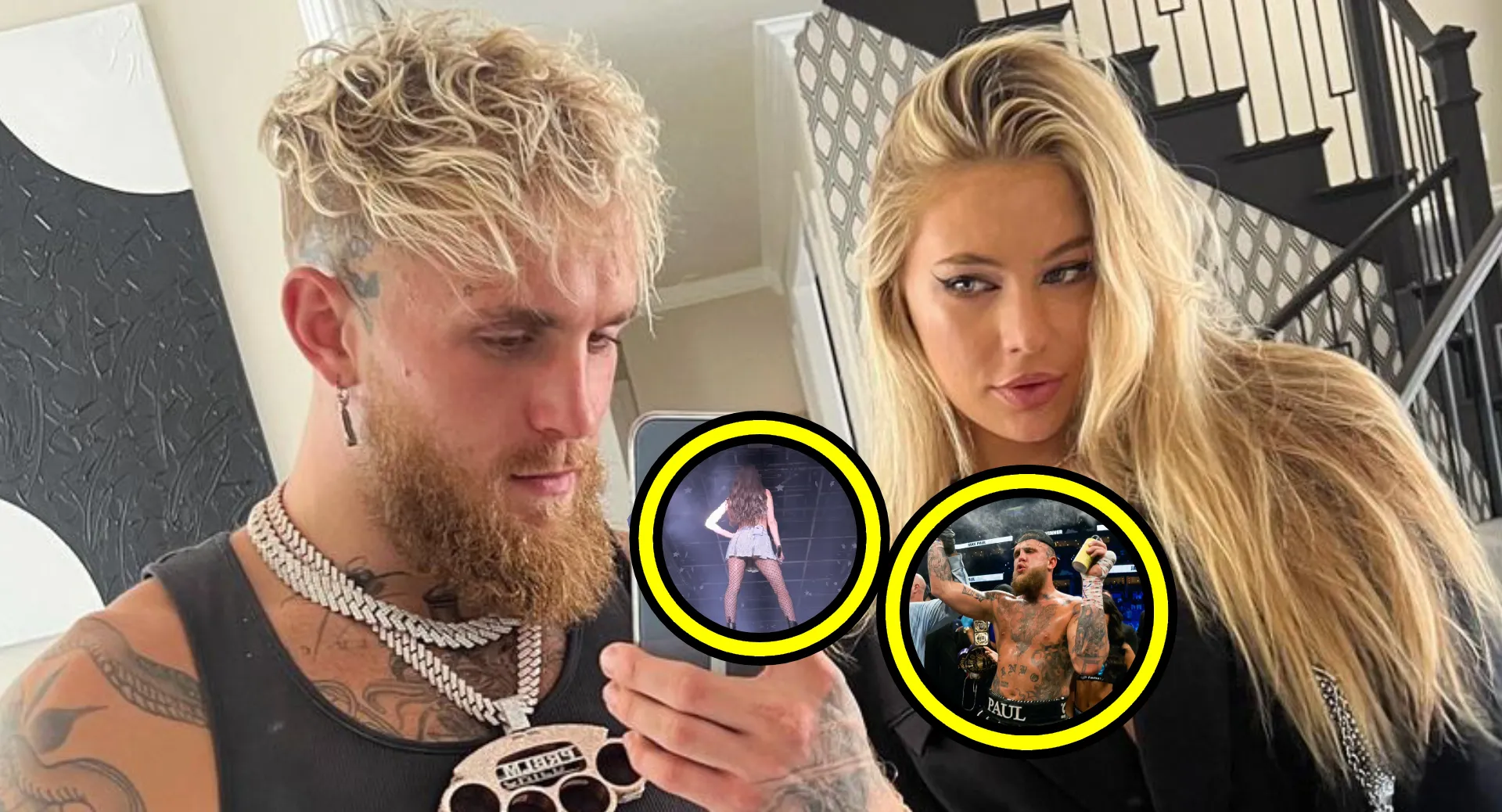 jake paul zet jutta leerdam buitenspel en flirt met beroemde zangeres foto