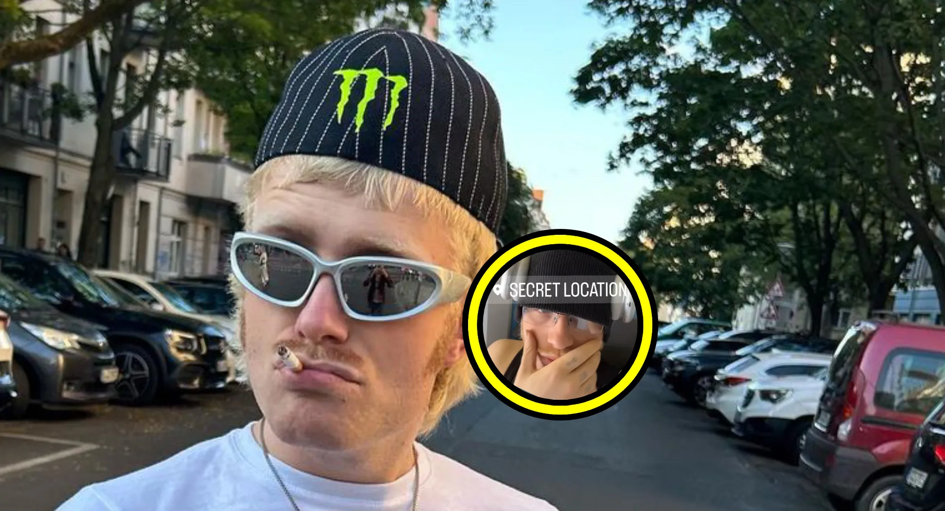 joost klein gespot in vliegtuig op weg naar geheime locatie