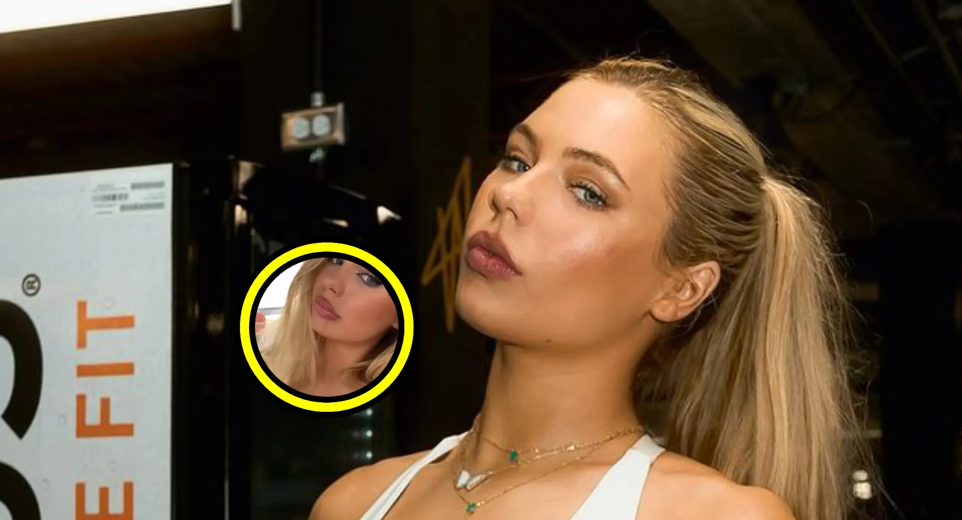 jutta leerdam laat enorme lippen zien en wakkert geruchten aan video