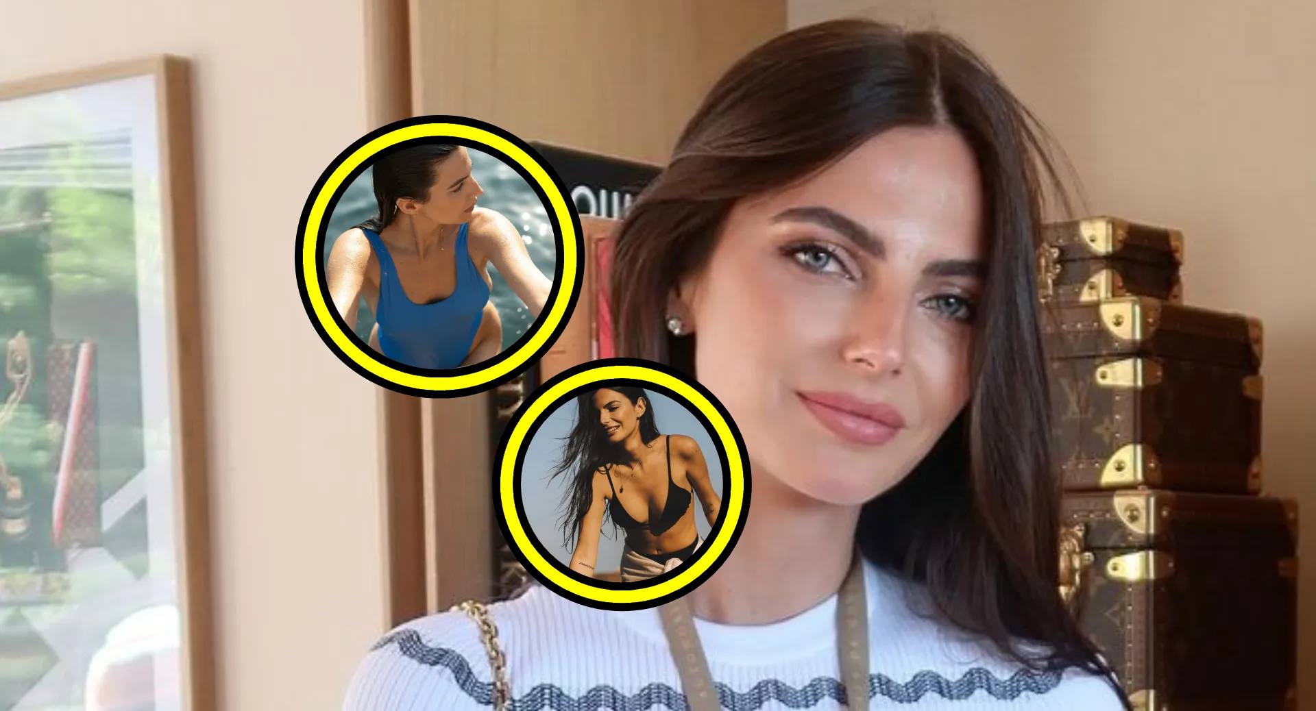 kelly piquet eert oceanen met hele plas aan natte instagram fotos