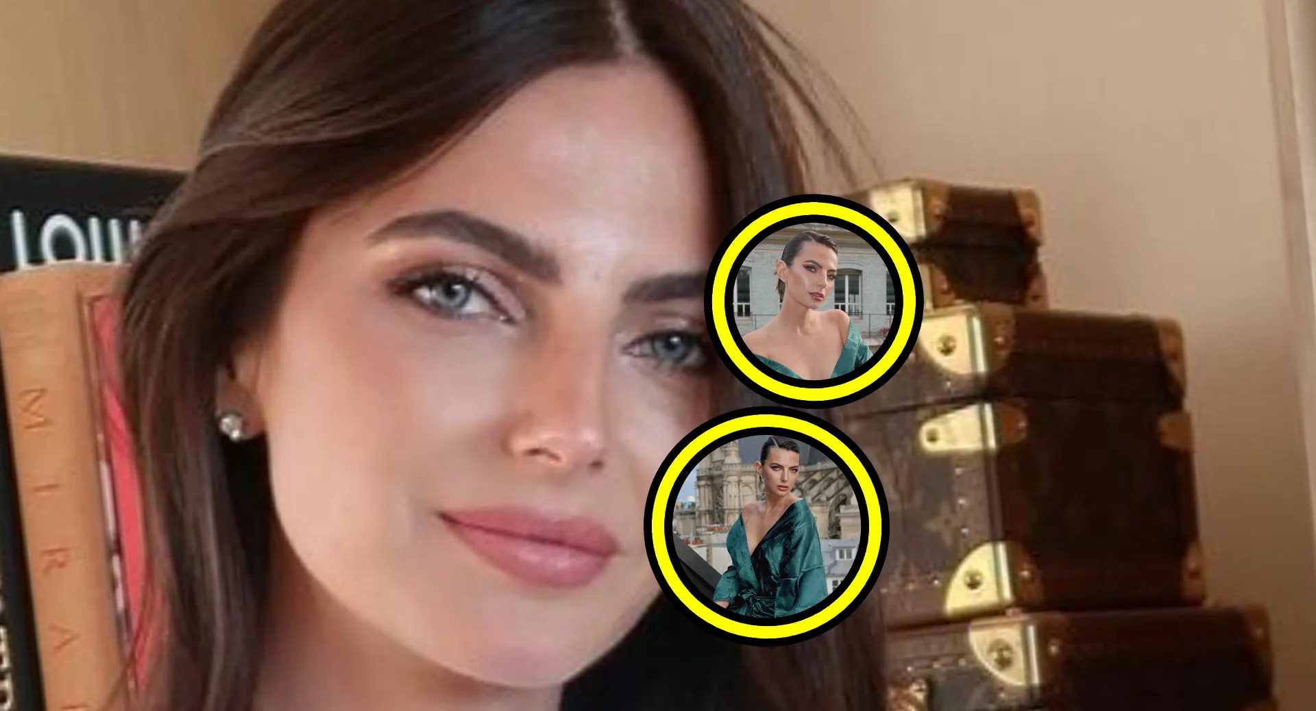lucky max kelly piquet laat jurkje op heerlijke wijze van haar schouders glippen