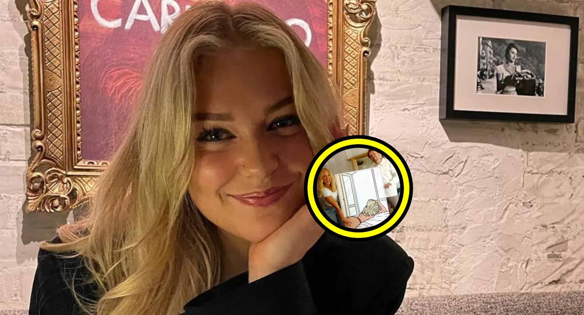 marijn kuipers laat haar beroemde achterwerk vereeuwigen met gewaagd kunstwerkje foto