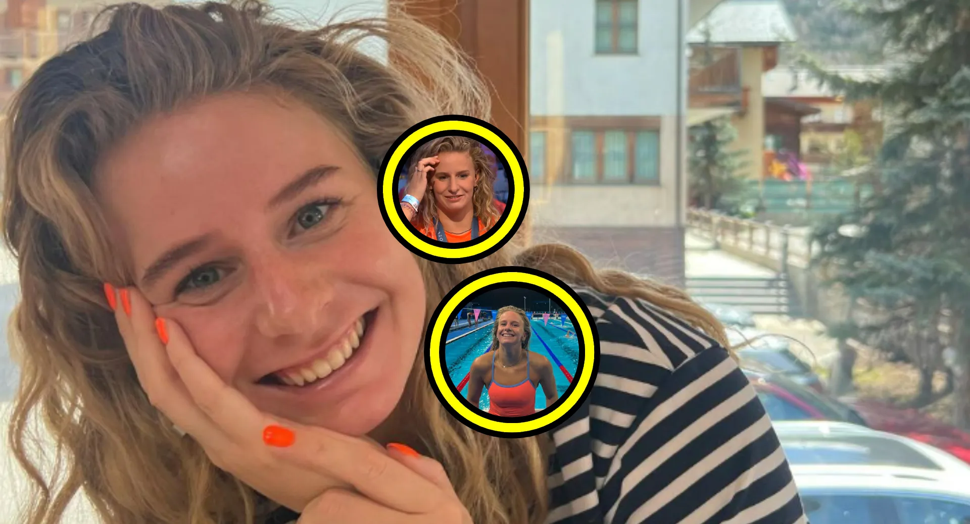 ontwapenende en zeer knappe zwemster tess schouten is de ontdekking van deze olympische spelen fotos
