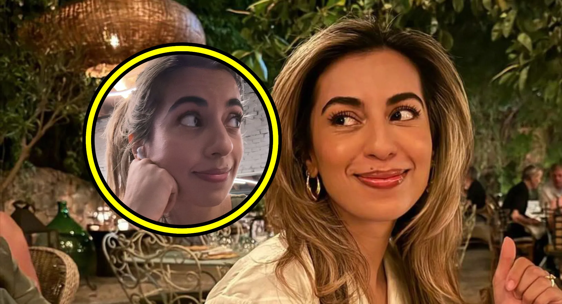 presentatrice hila noorzai wordt tijdens diepe squats stiekem gefilmd door glurende viespeuk foto