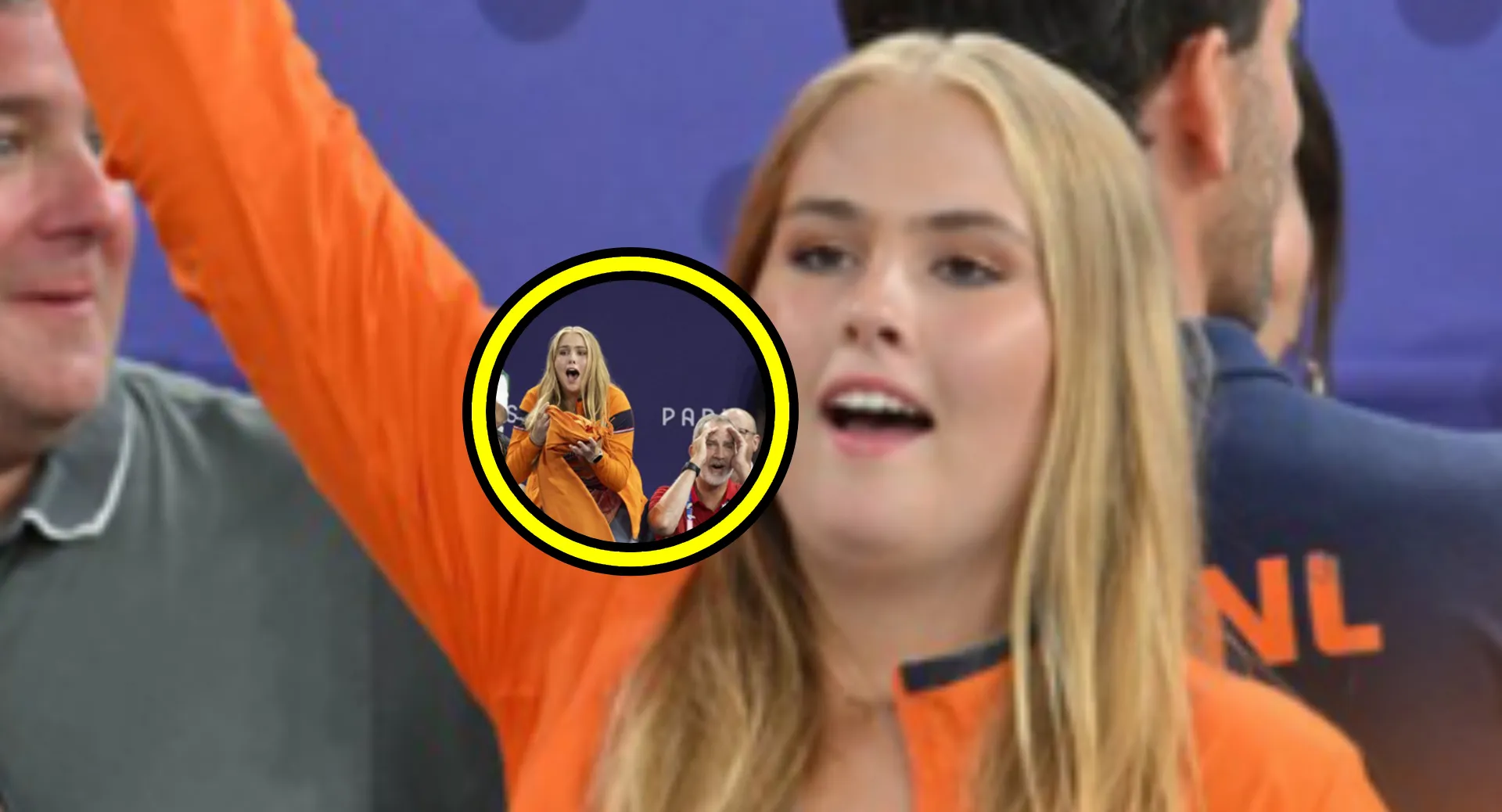prinses amalia kan zonder zus alexia eindelijk de show stelen kroonprinses volledig in extase tijdens spelen fotos