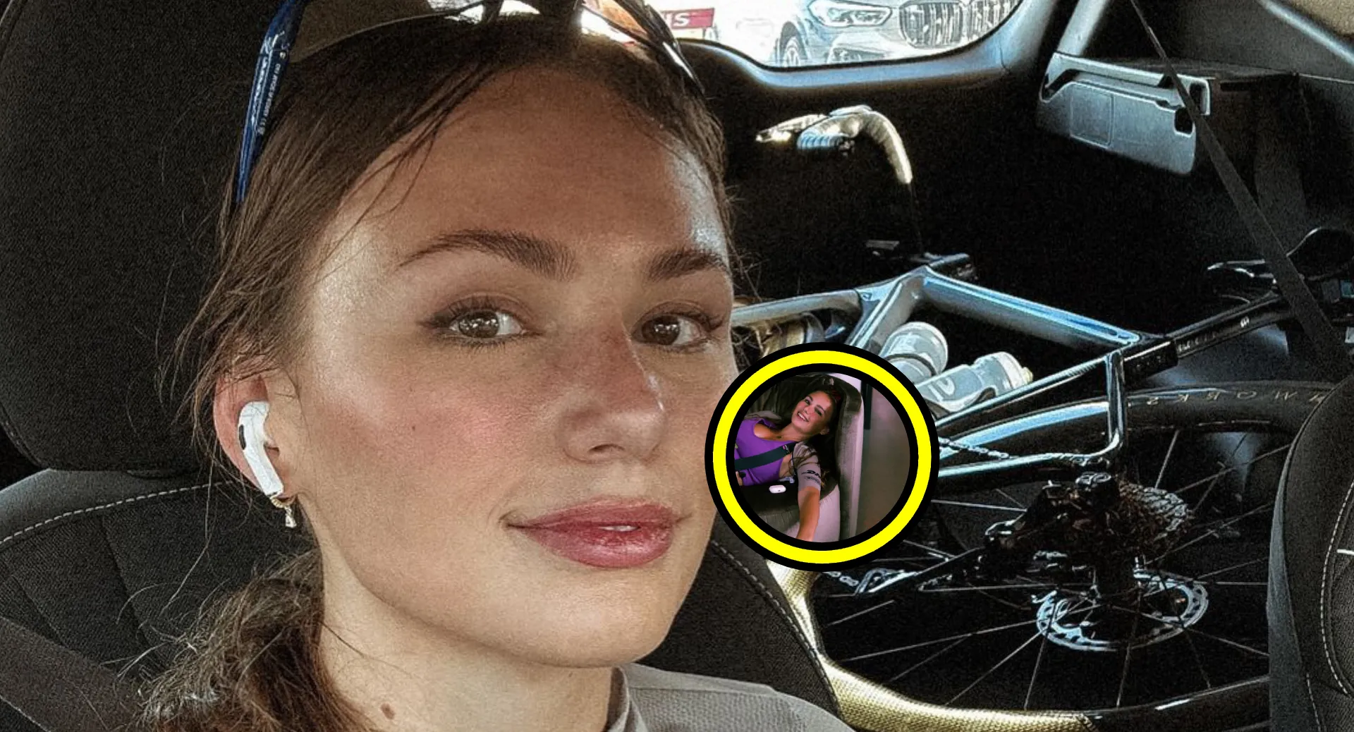 puck moonen deelt een intense foto net na haar training
