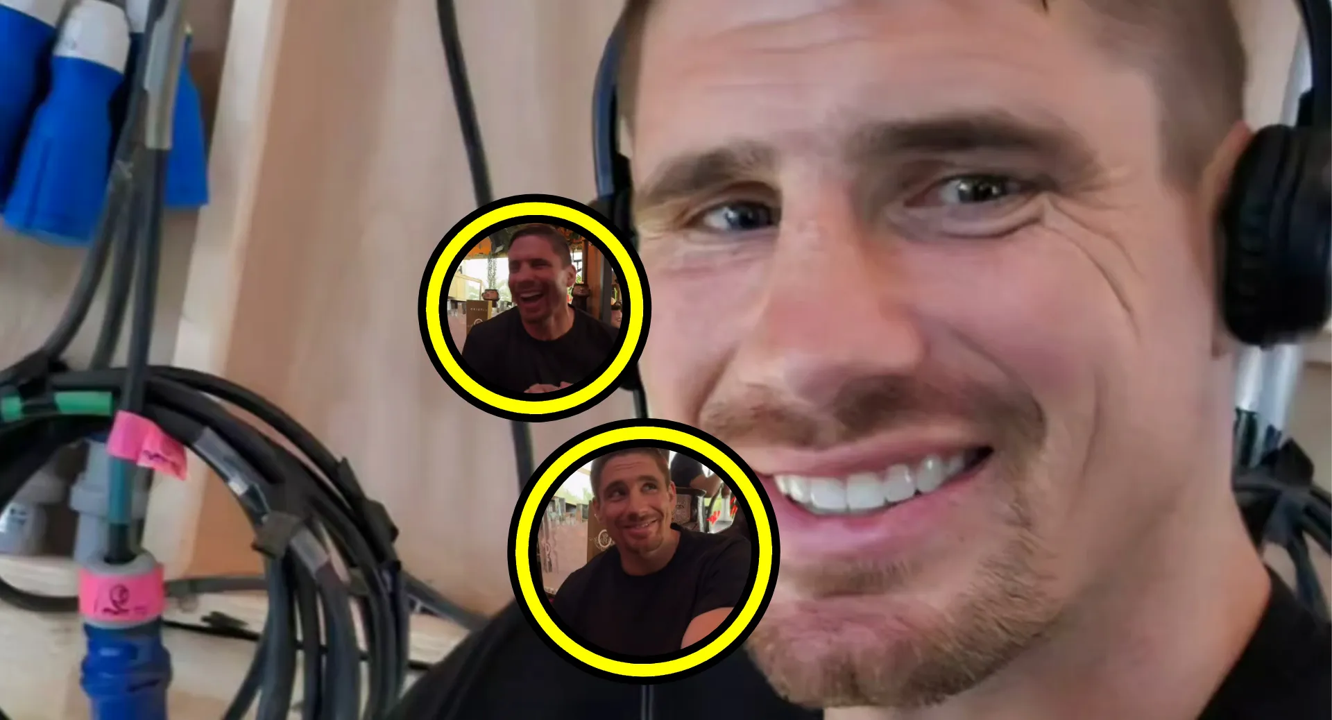 rico verhoeven wordt misleid op vol terras en schreeuwt het uit