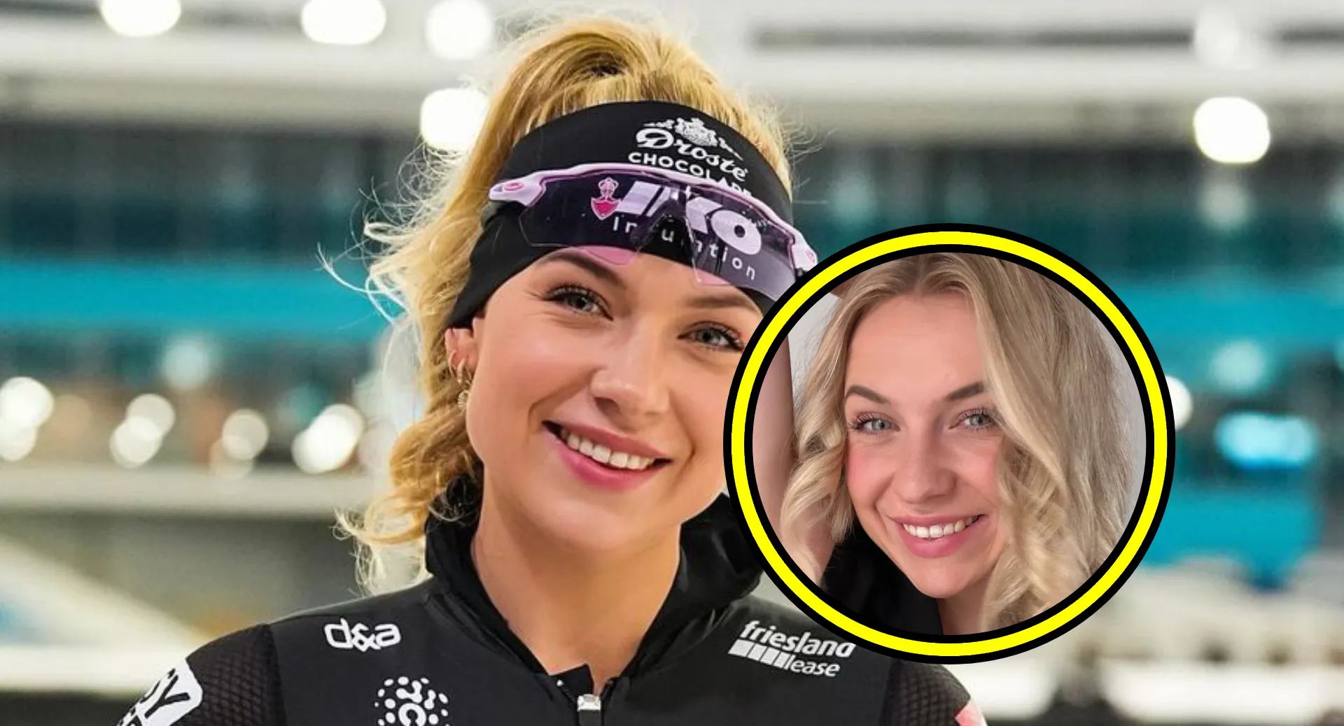schaatsster joy beune laat zich laseren op persoonlijk plekje en toont het resultaat video