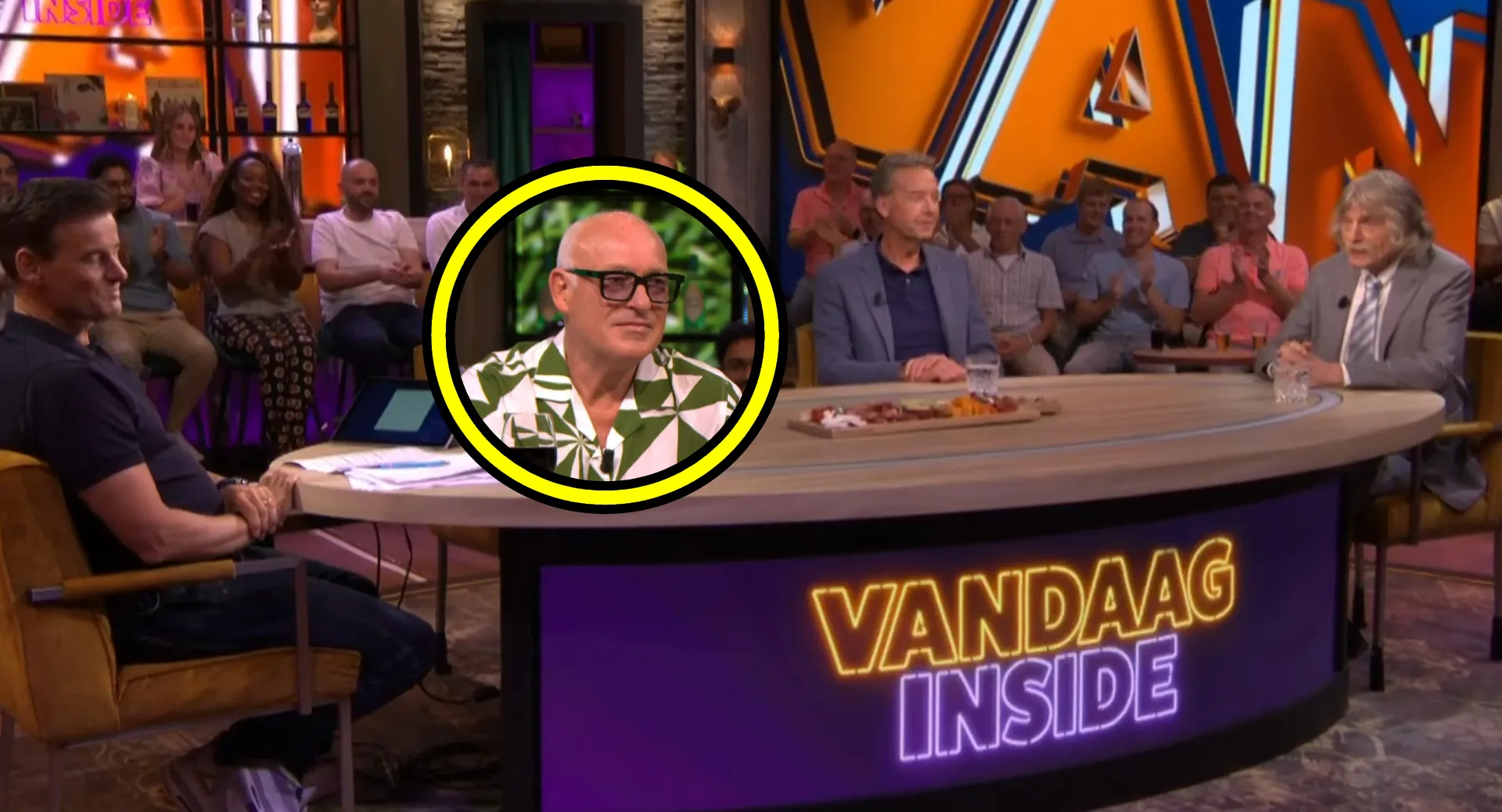 uitgebluste rene van der gijp duidelijk aangeslagen bij start vandaag inside is situatie nog wel houdbaar fotos