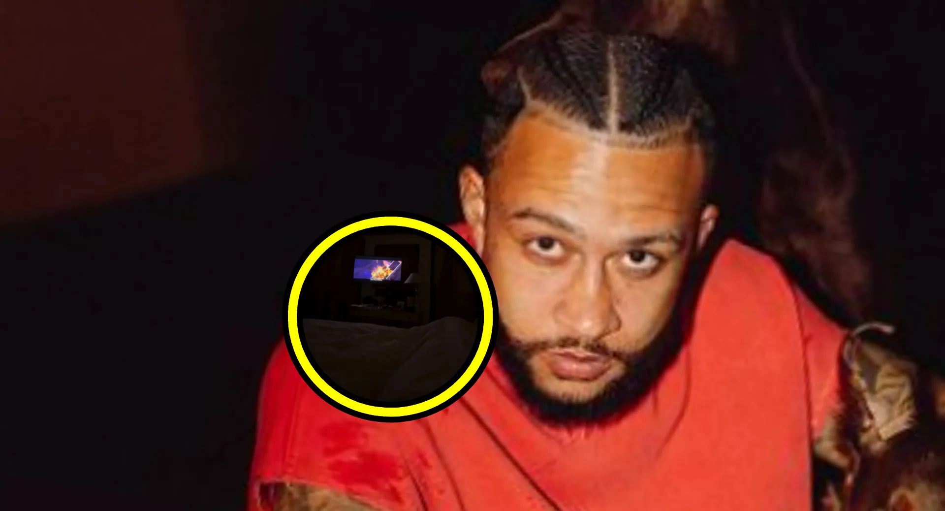 video je geloof nooit wat memphis depay in de slaapkamer uitspookt