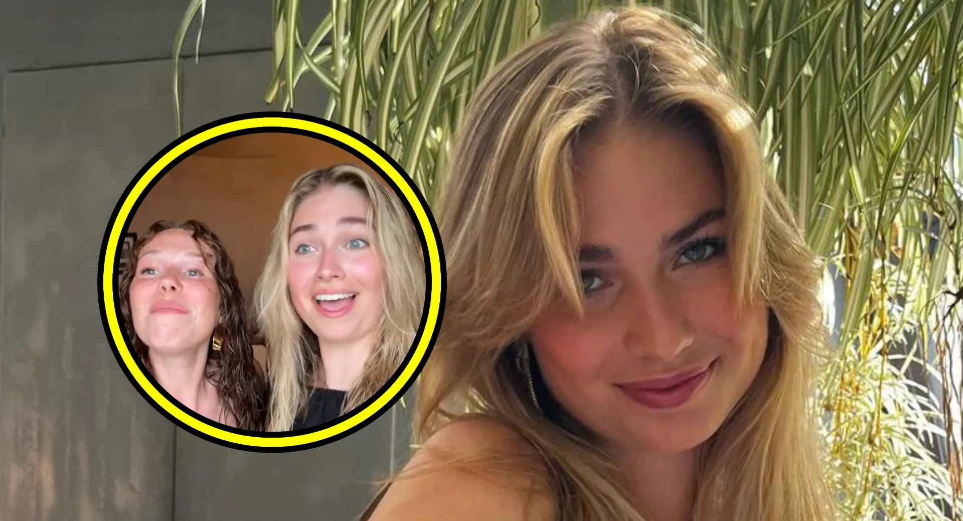 zangeres roxy dekker verrast vriendin rhode kok op openbaar toilet foto
