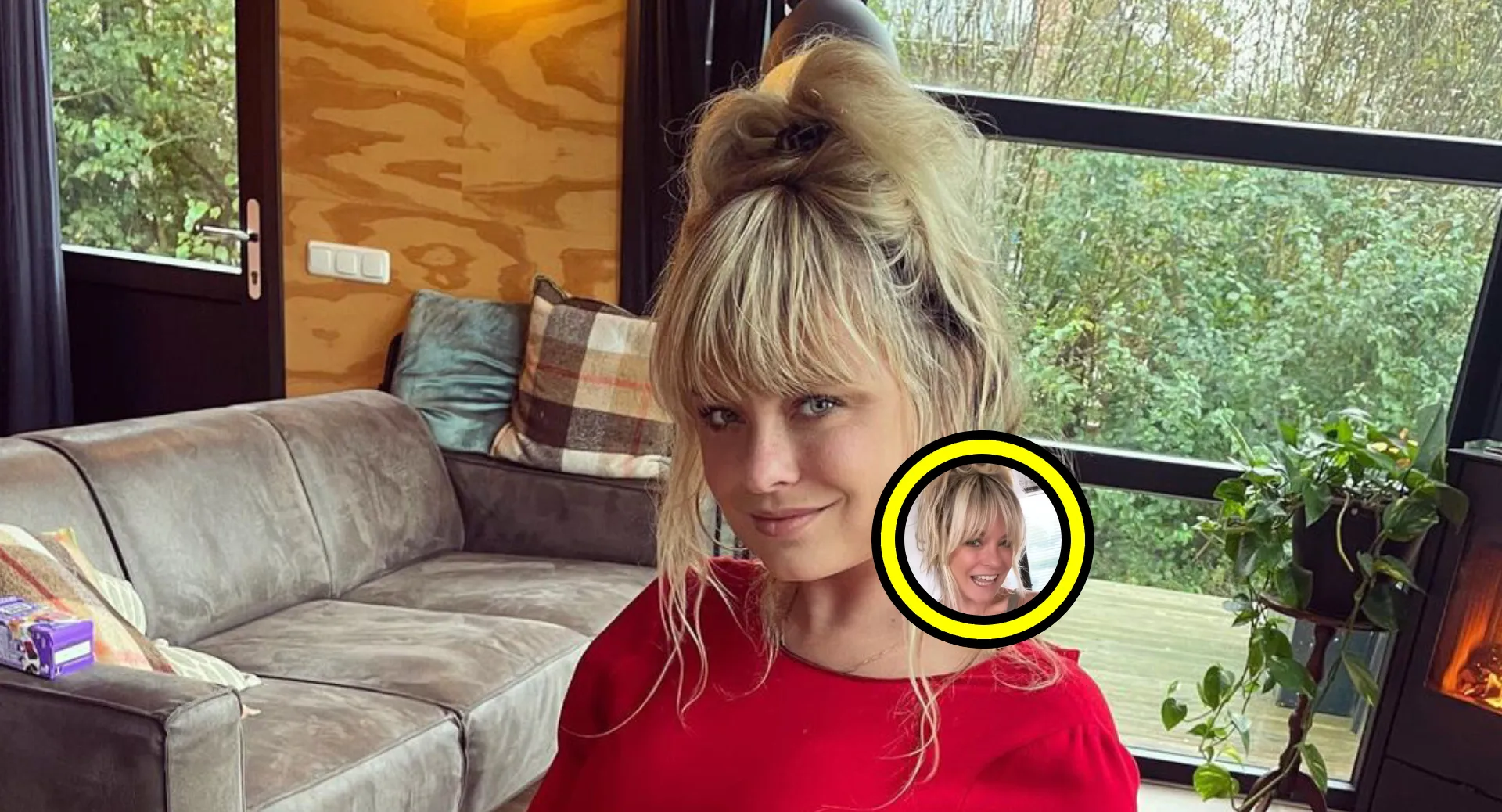 zwetende sylvana ijsselmuiden deelt heerlijke foto van haar glimmende tomaten