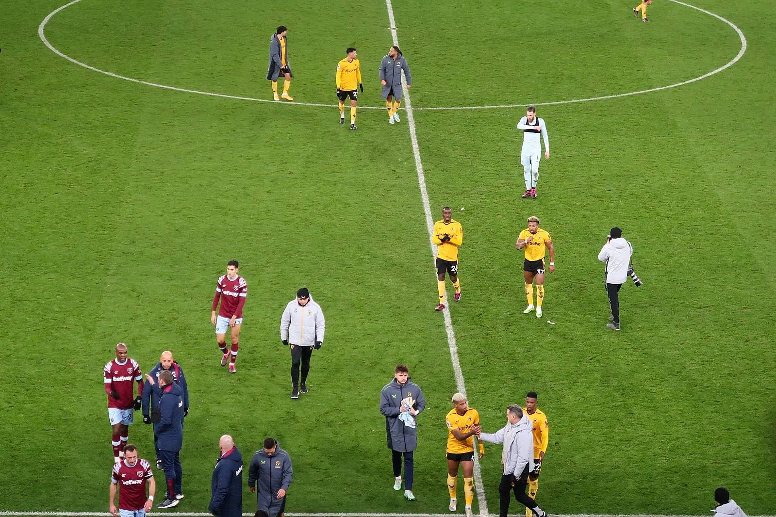 wolves vs west ham united full time
