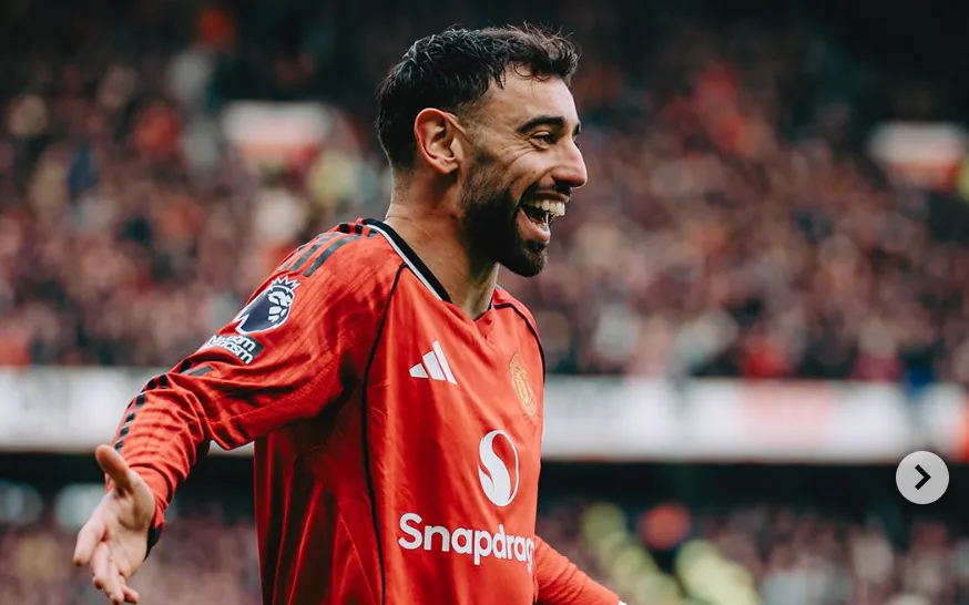 Bruno Fernandes Manchester United and Portugal midfielder