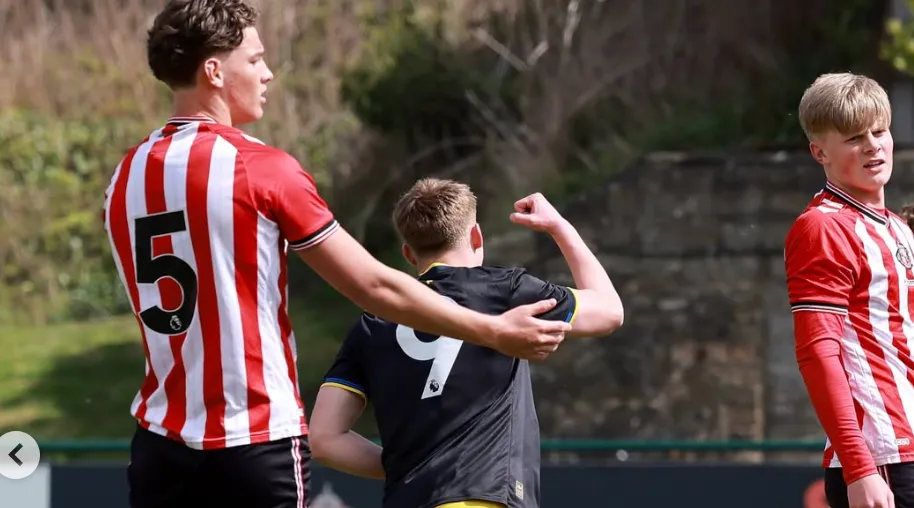 Bradbury scored for Man Utd U18s