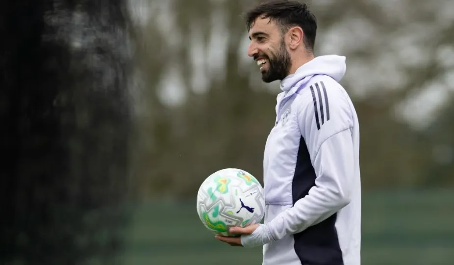 Manchester United captain Bruno Fernandes