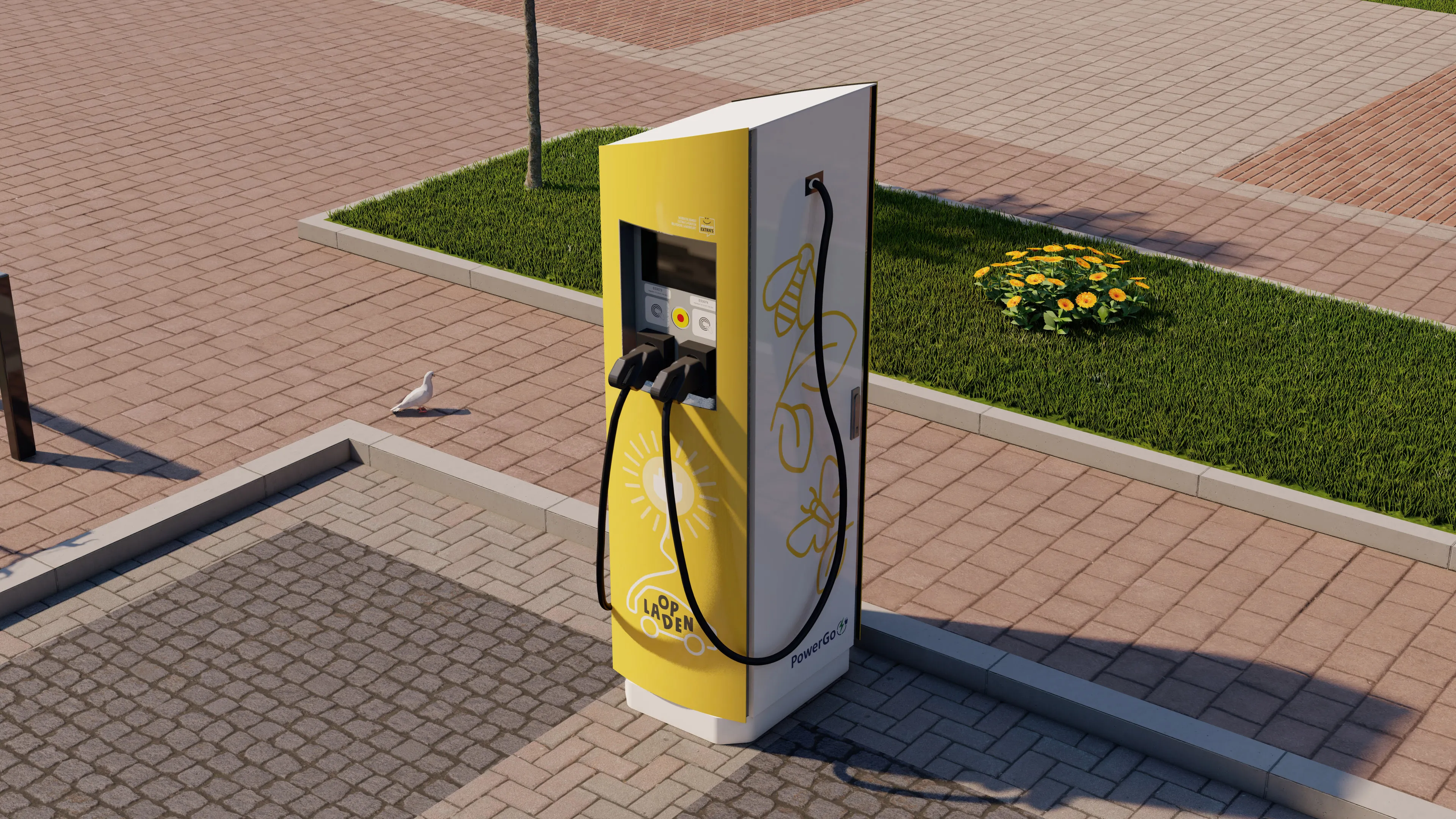 02 jumbo plaatst snellaadpunten bij winkels in nederland en belgie en bij la place restaurants