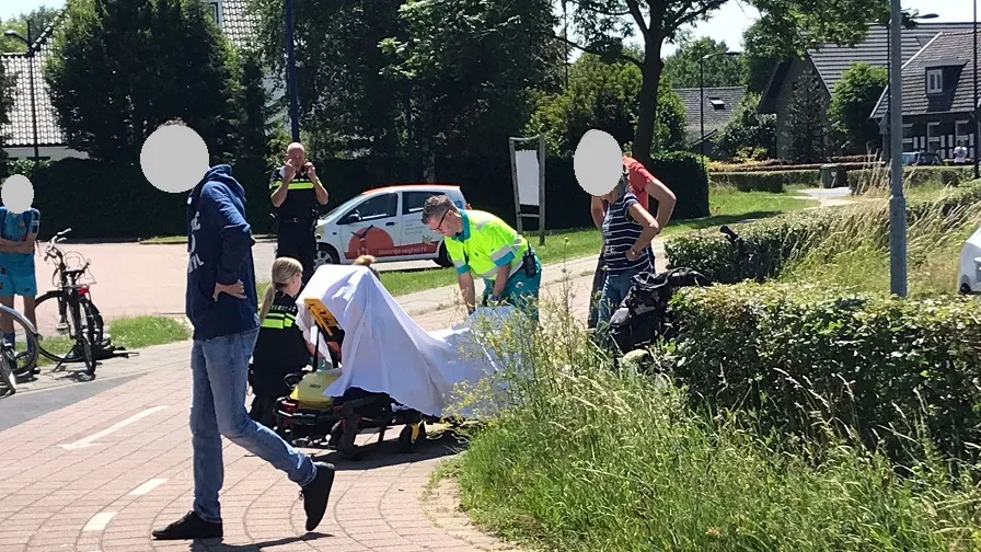 14 06 2022 vrouw gewond middegaal 1