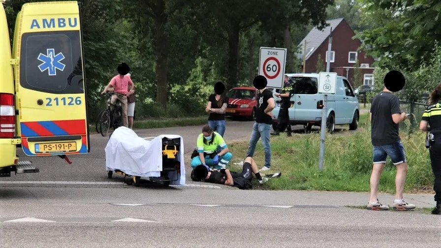 27 06 2021 wielrenner aangereden 01