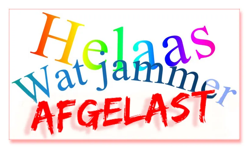 afgelast