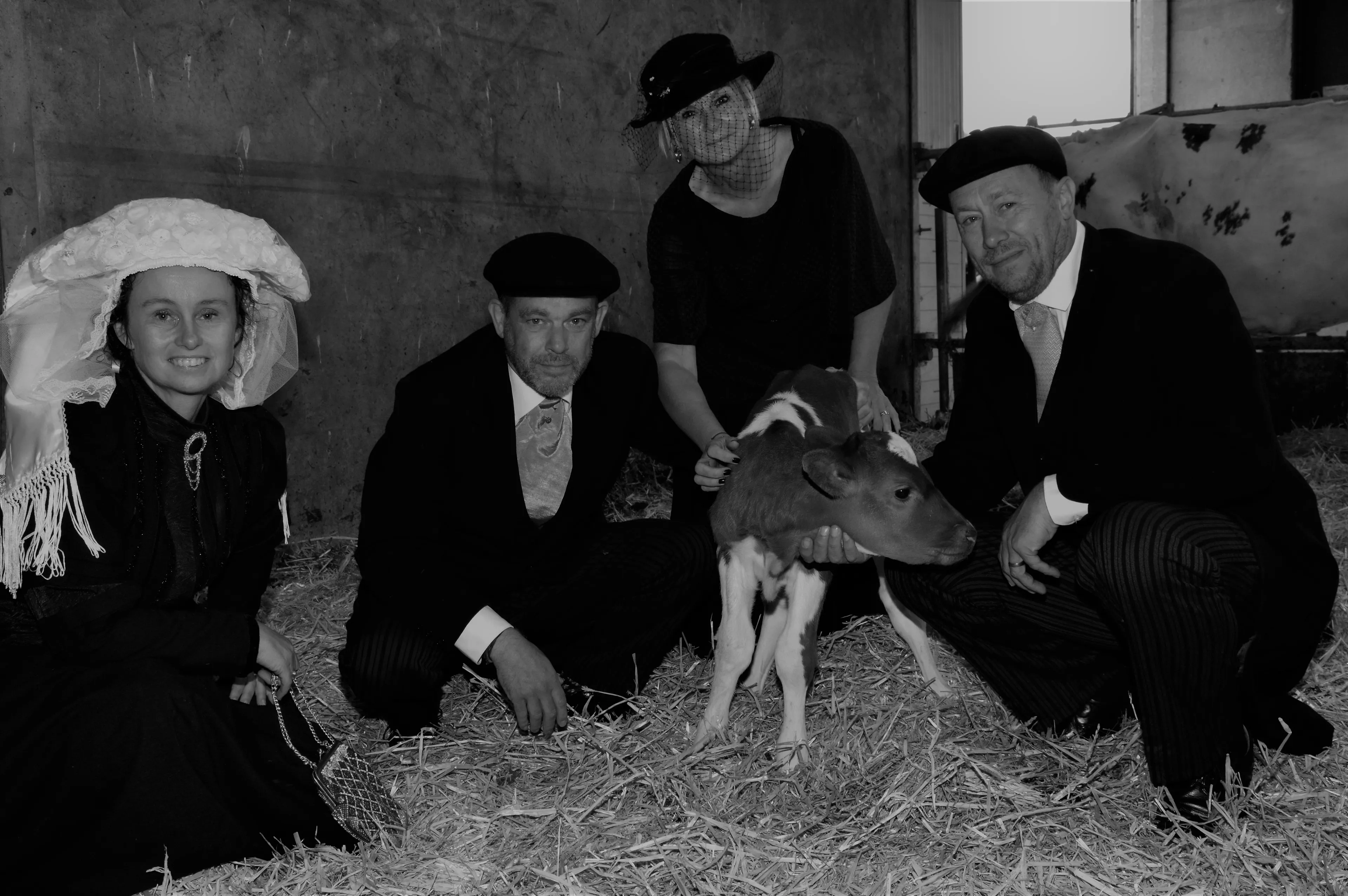 bbpaar en getuigen 2020 zwart wit