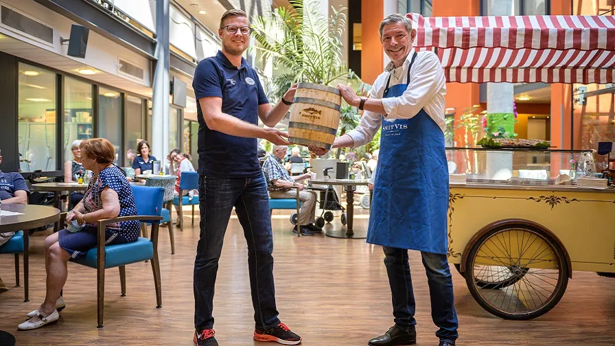 eerste vaatje haring smitvis 2021