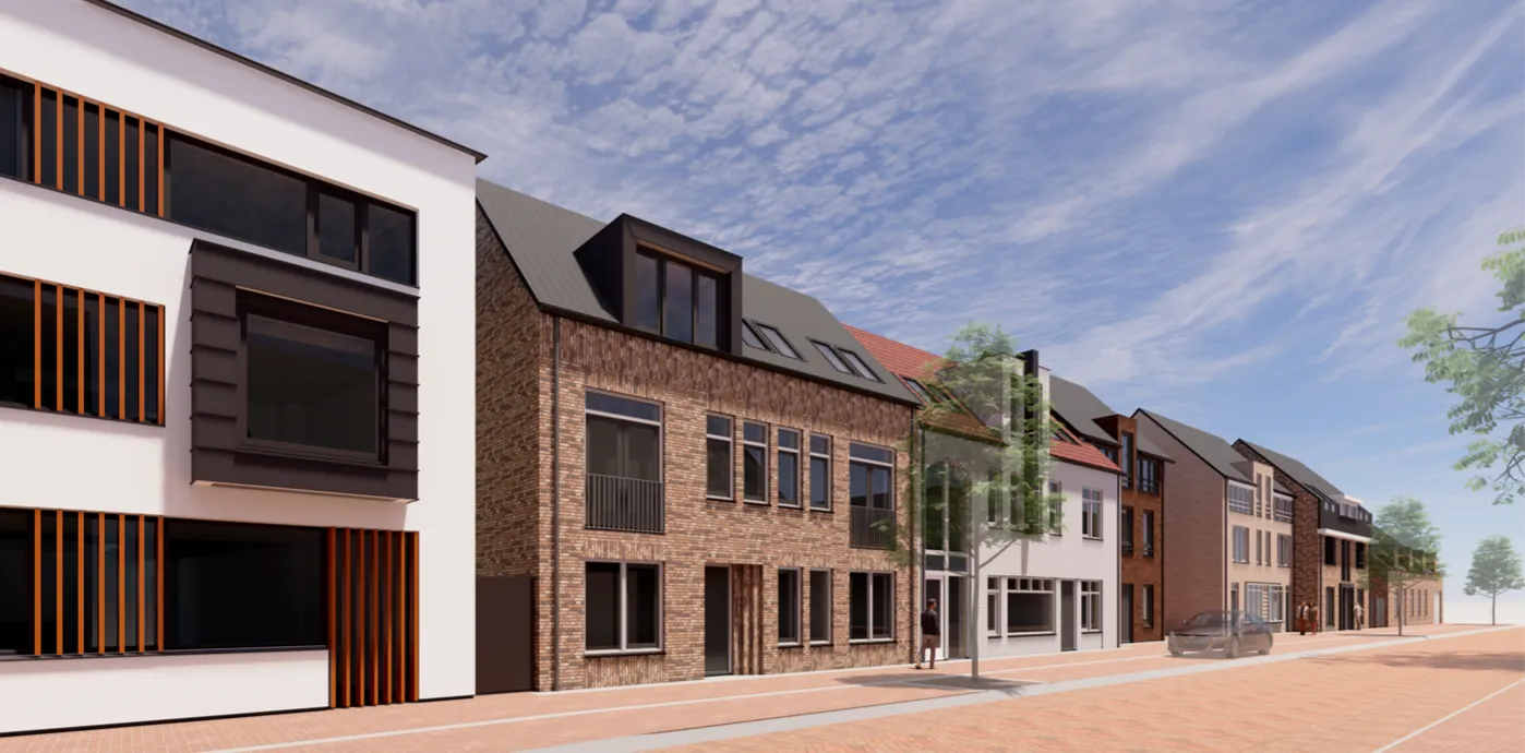 illustratie hoogstraat veghel