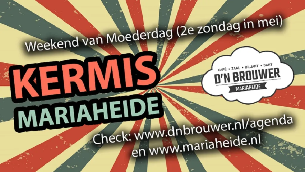 kermis mariaheide 2023 bouwhek banner