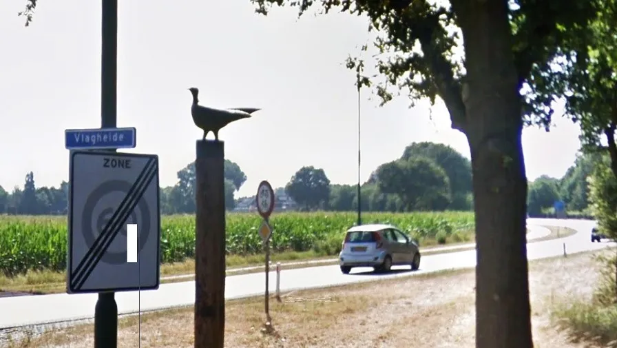 kunstwerk hoge vlucht eerde