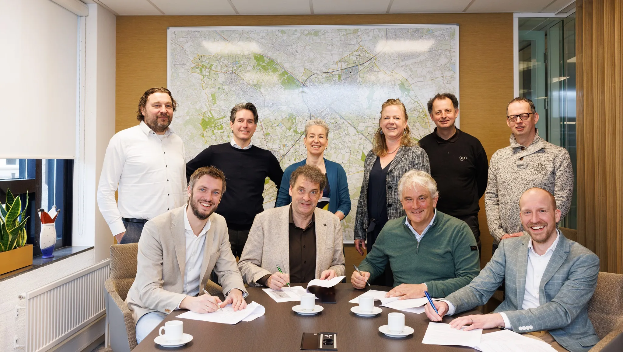 ondertekening intentie overeenkomst tijmveld