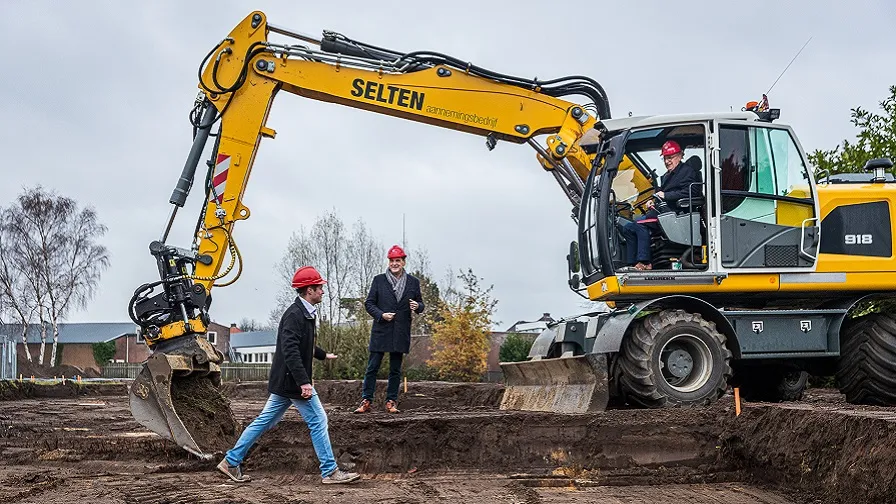 start bouw lts spoorlaan