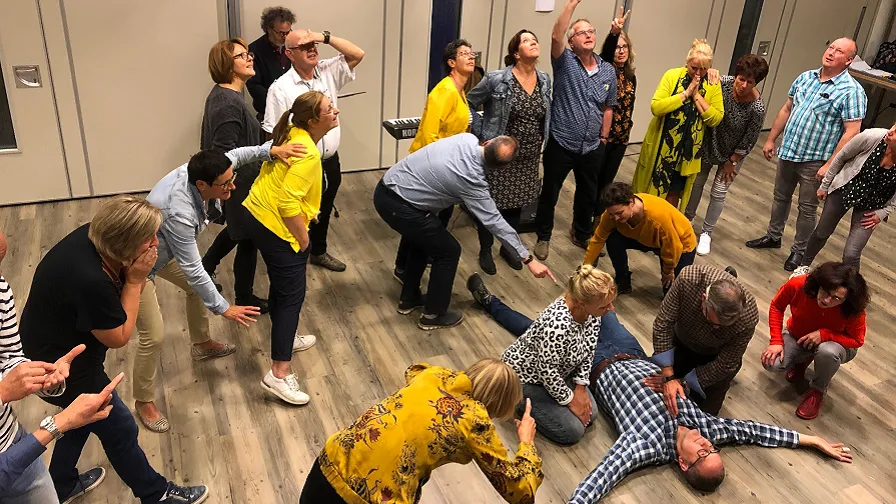 tk stem vlucht naar de vrijheid repetitie