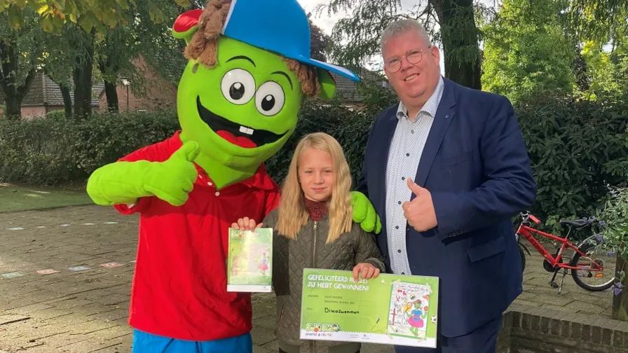 uitreiking eerste boekje sjors sportief 2022 2023