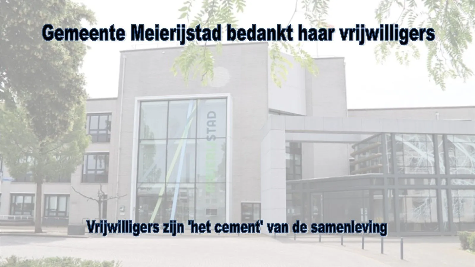 meierijstad bedankt haar vrijwilligers
