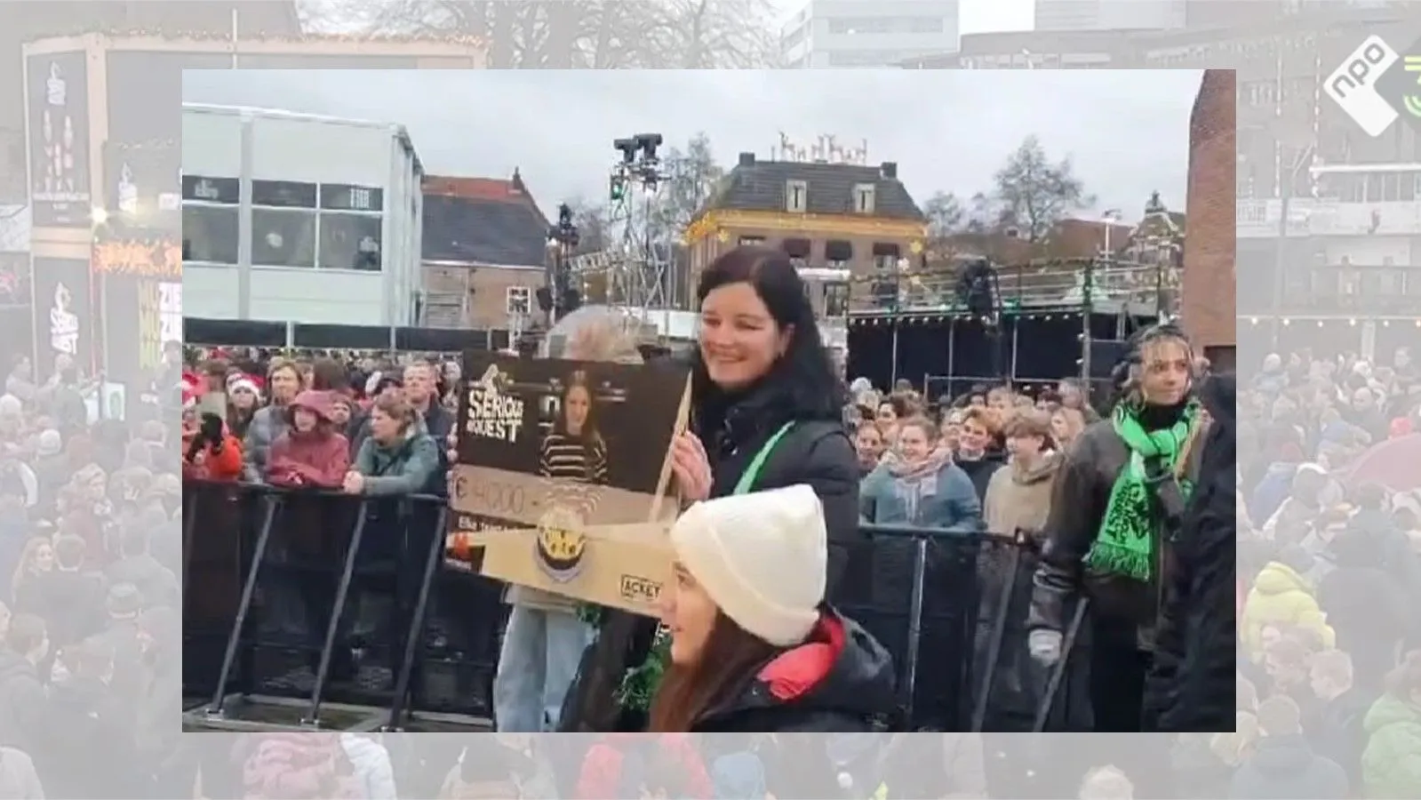 fenne snoeck overhandiging cheque