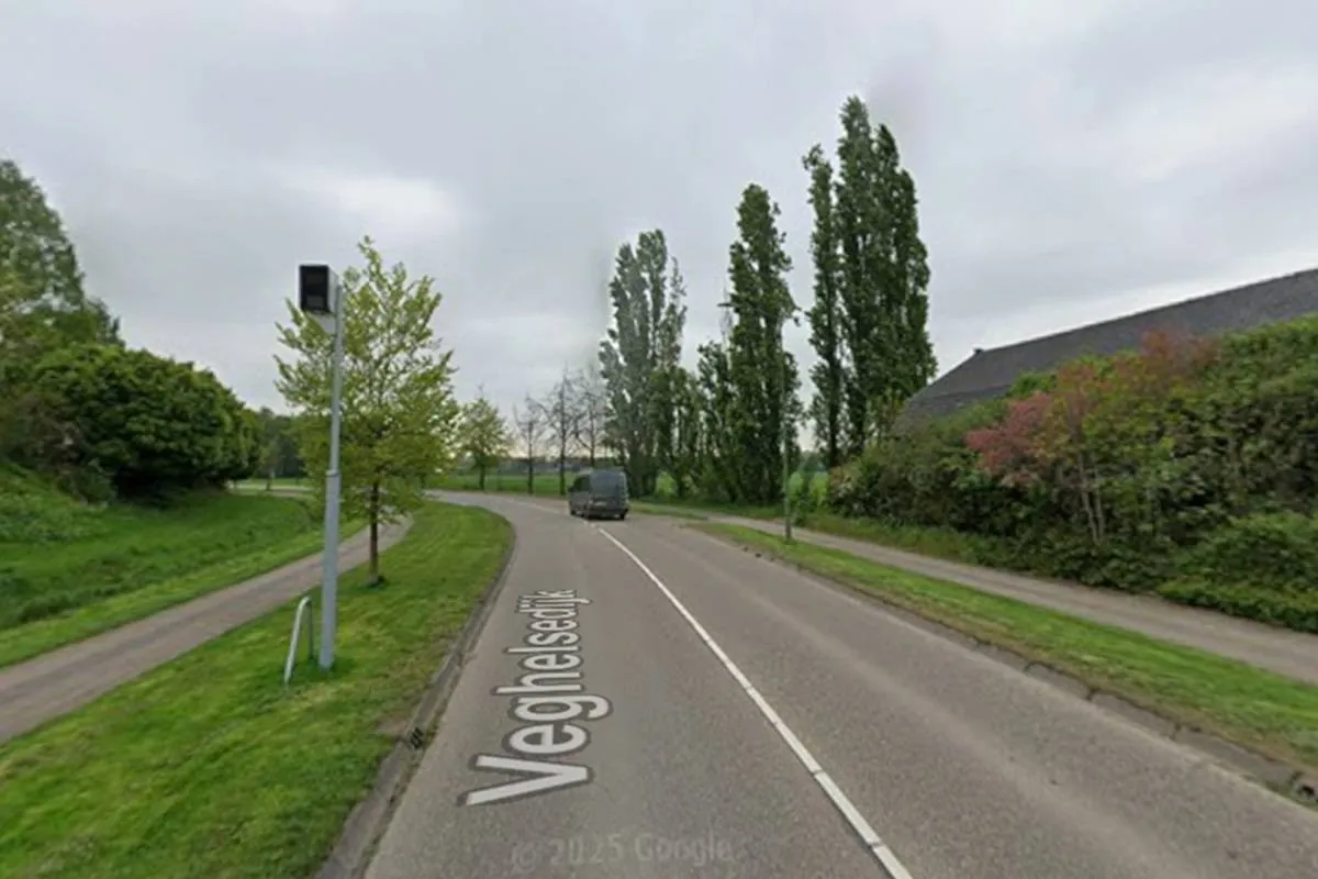 flitspaal veghelsedijk erp