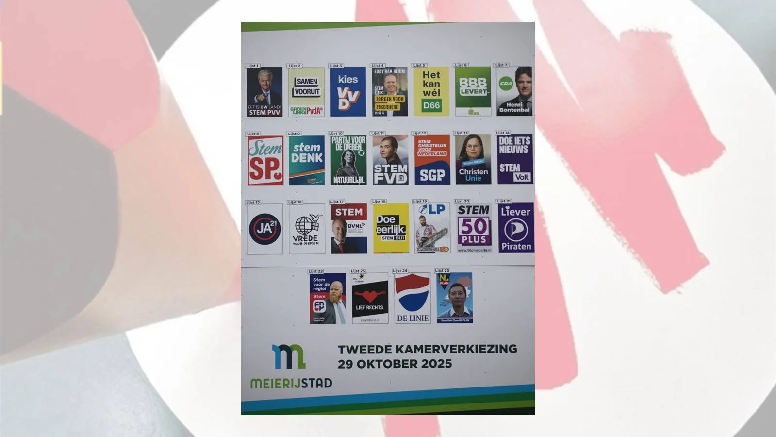 Verkiezingen 2025