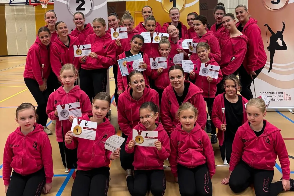Majoretten St. Cecilia 50-jarig Jubileum