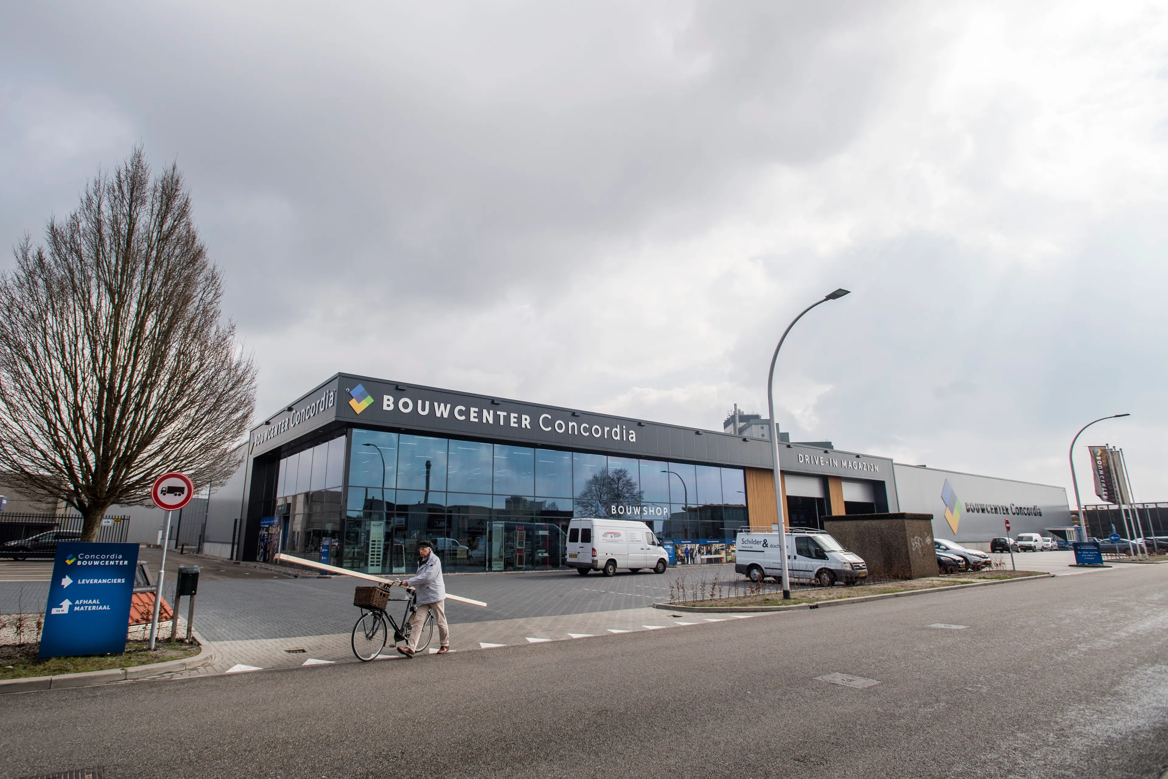 concordia bouwcenter foto nieuw pand