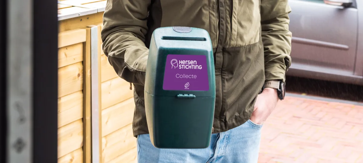 hersenstichting collectebus wouter 2022