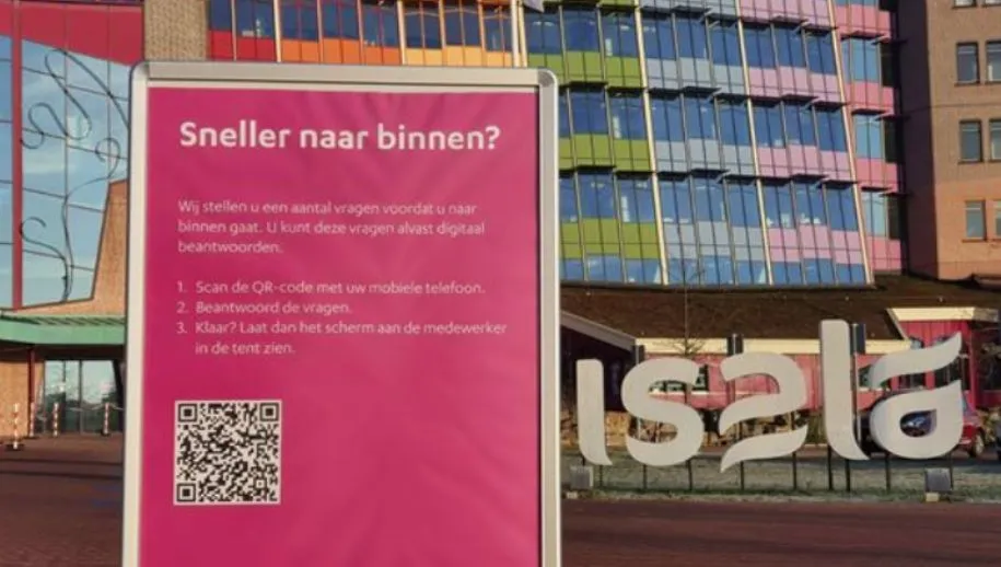 isala zwolle qr code